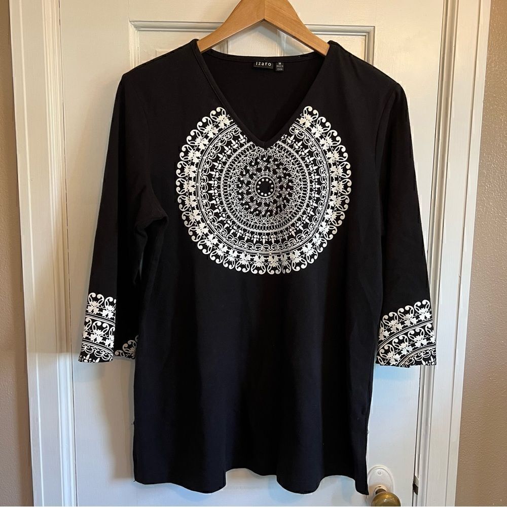 Izaro Patterned Blouse (M)